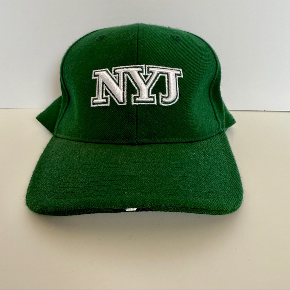Vintage New York Jets Nike NFL Sideline Hat 7 3/8 Wool Green NYJ Official